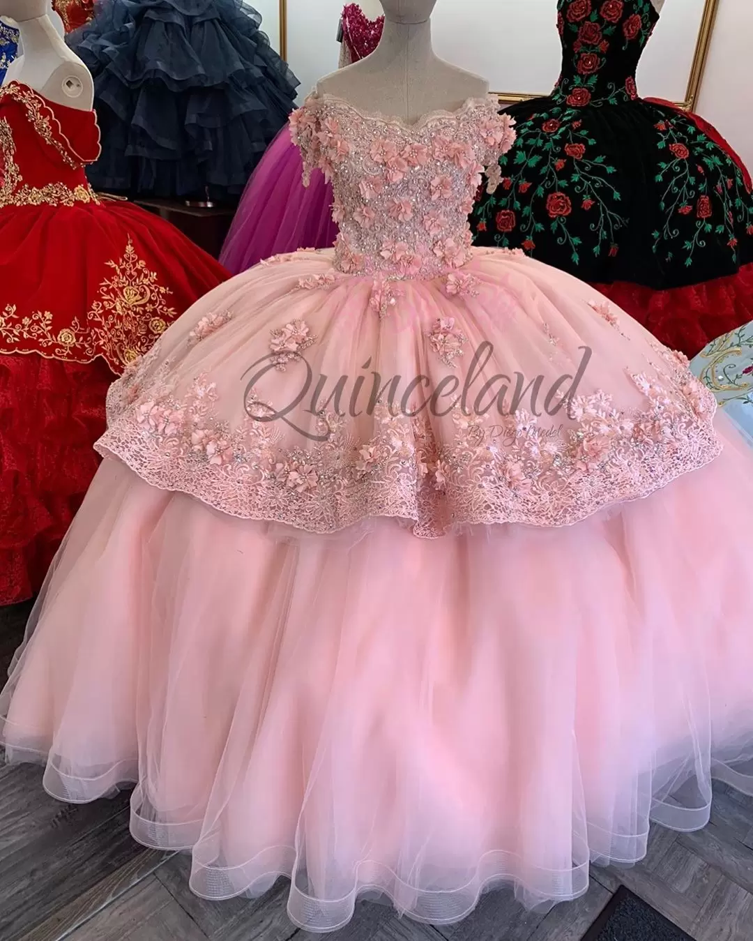 light pink quinceanera dress with sleeves,light pink sweet 15 dress,light pink quinceanera dress,pink quinceanera dress with sleeves,big pink quinceanera dress,pink sweet 15 dress,2 layer corset quinceanera dress,quinceanera dress midi cap sleeve,cap sleeves quinceanera dress,quinceanera dress with 3d flowers,quinceanera dress wholesale price,