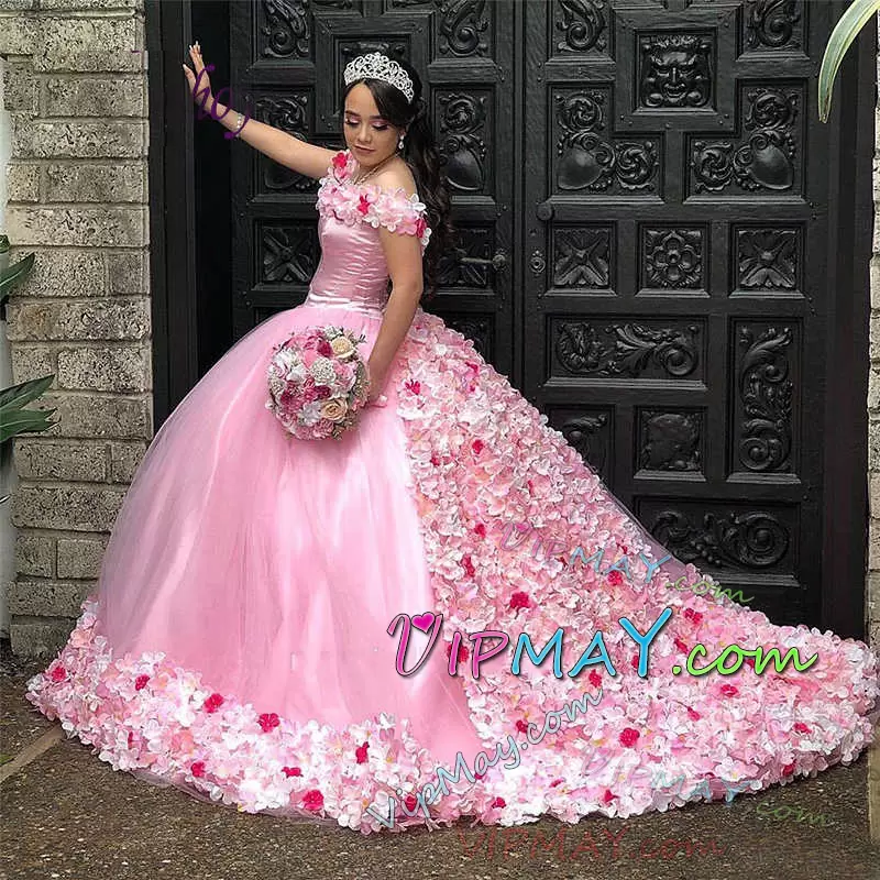 beautiful quinceanera dress on mannequin,most beautiful quinceanera dress flowers theme,fuschia pink quinceanera dress,pink quinceanera dress with sleeves,big pink quinceanera dress,pink quinceanera dress,bridal dress with cap sleeves,quinceanera dress midi cap sleeve,long train quinceanera dress,quinceanera dress with long trains,two colored quinceanera dress,,quinceanera dress with 3d flowers,handmade flower quineanera dress,quinceanera dress with flowers,