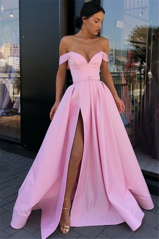 places to get cheap homecoming dress,cheap homecoming dress usa,cheap homecoming dress fast shipping,cheap party dress online free shipping,long pink homecoming dress,off the shoulder homecoming dress,side slit homecoming dress,homecoming dress with slit,satin homecoming dress,cute simple homecoming dress,homecoming dress 2021,