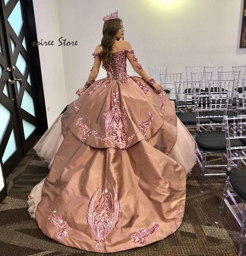 do quinceanera dress have trains,unique quinceanera dress puffy,sequined quinceanera dress,sequin ball gown charro quinceanera dress,long sleeve floor length sequin dress,rose gold quinceanera dress,long sleeves quinceanera dress,long sleeves illusion quinceanera dress,princess cinderella quinceanera dress,disney princess dress for quinceanera,dusty pink quinceanera dress,