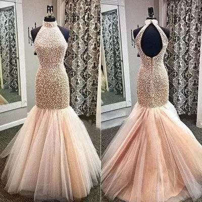 Exceptional Beading Prom Homecoming Dress Pink And White Backless Sleeveless Floor Length