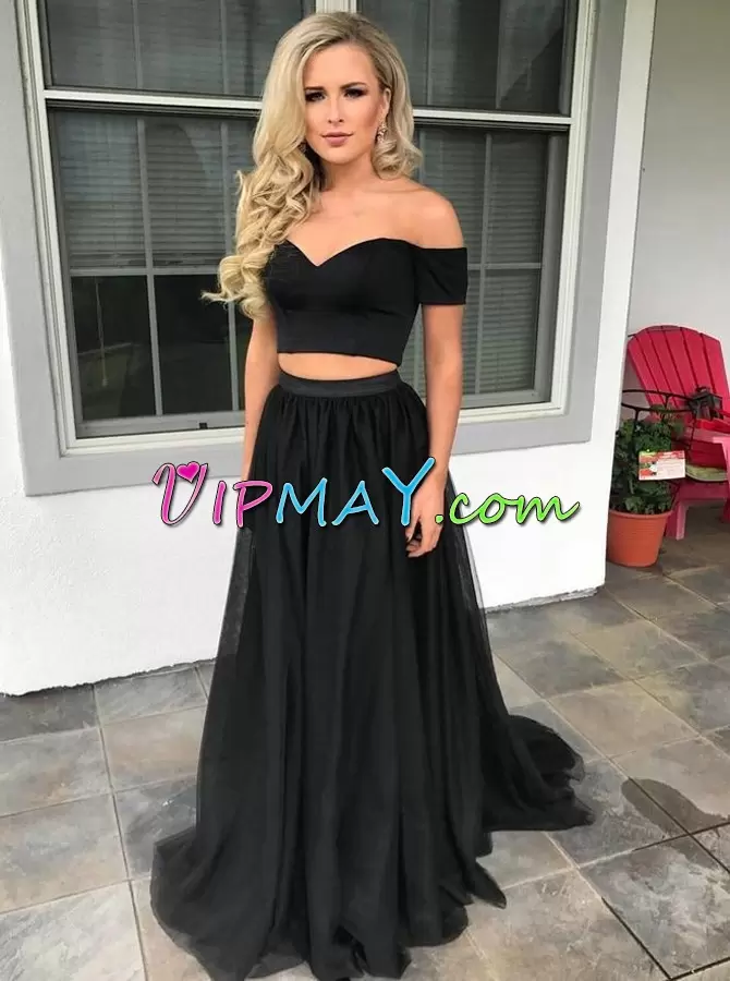 Sleeveless Off The Shoulder Lace Up Floor Length Ruching Evening Dress Off The Shoulder