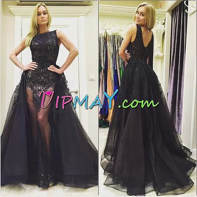 Most Popular Sleeveless Straps Beading and Lace Lace Up Prom Homecoming Dress