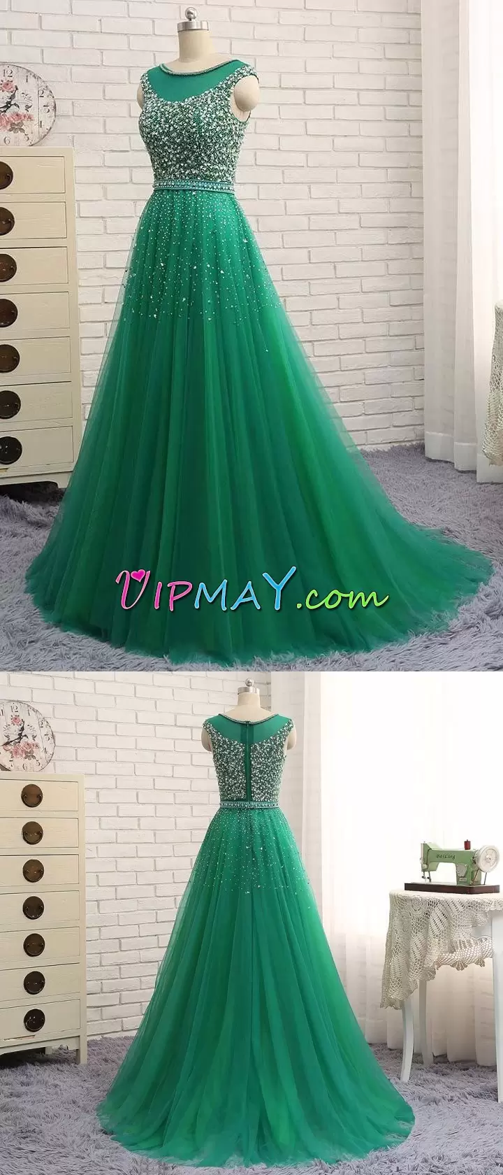 Sleeveless Sweetheart Sweep Train Beading and Lace Lace Up Homecoming Gowns