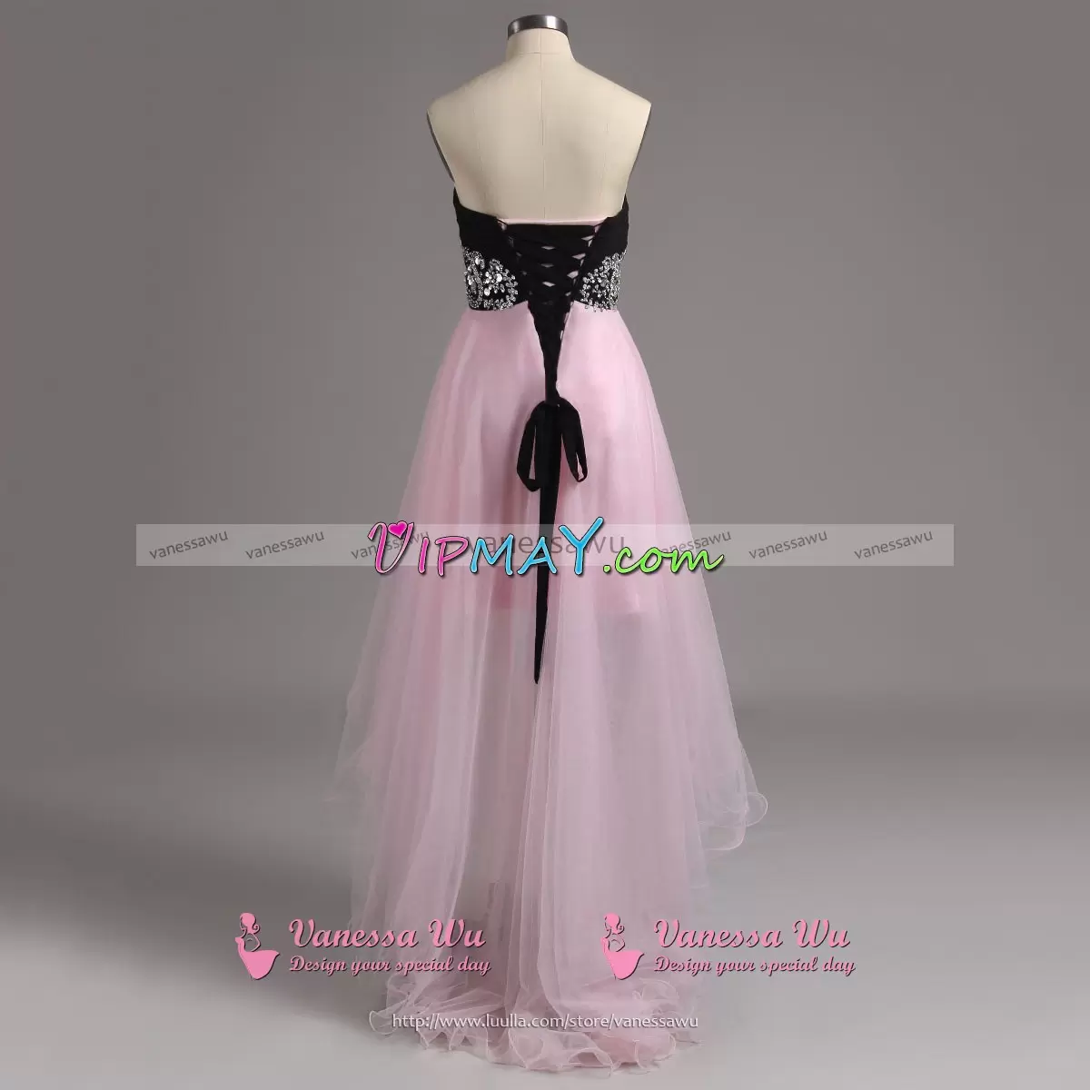 Eye-catching Baby Pink Sleeveless Tulle Lace Up Homecoming Gowns for Prom and Party