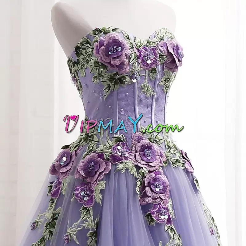 Trendy Sweetheart Sleeveless Satin Homecoming Party Dress Beading and Lace Lace Up