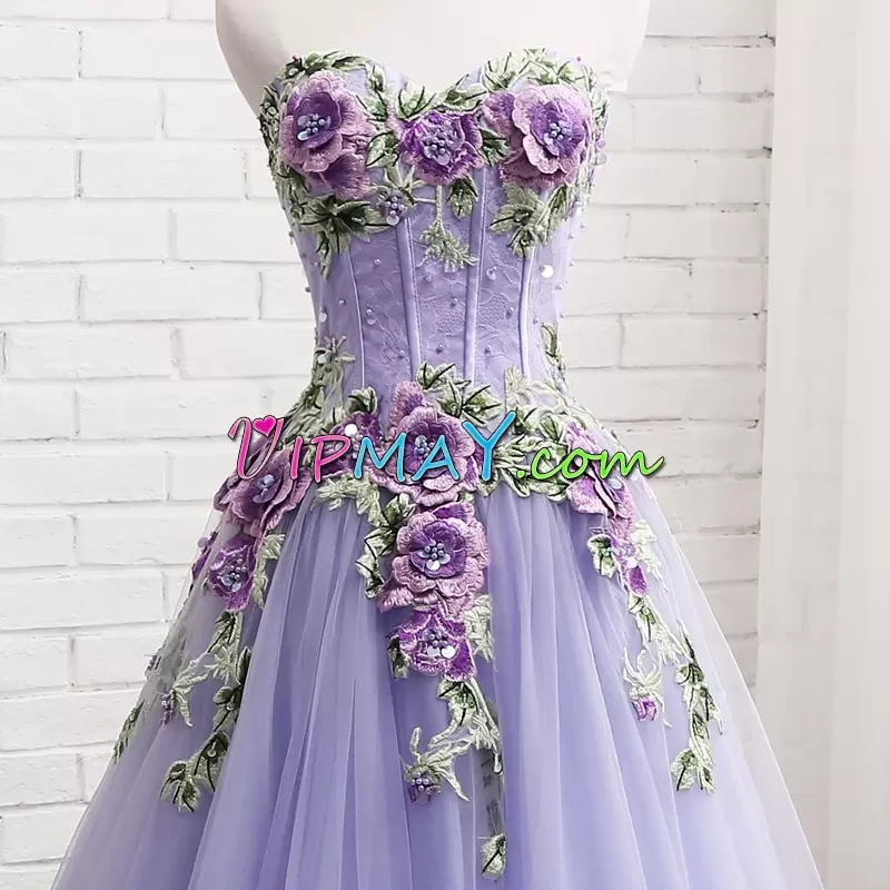 Trendy Sweetheart Sleeveless Satin Homecoming Party Dress Beading and Lace Lace Up