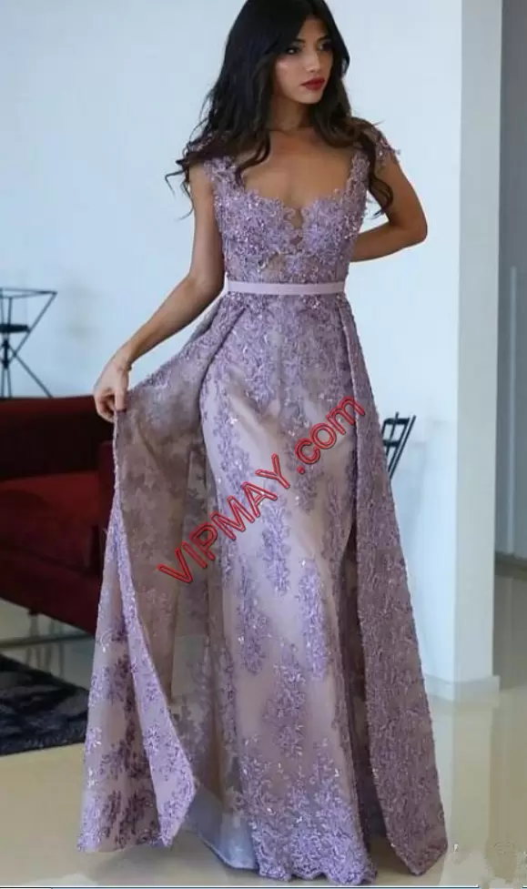lavender prom dress,full length lace prom dress,vintage lace prom dress,lace train prom dress,lace prom dress,detachable train prom dress,prom dress with detachable trains,