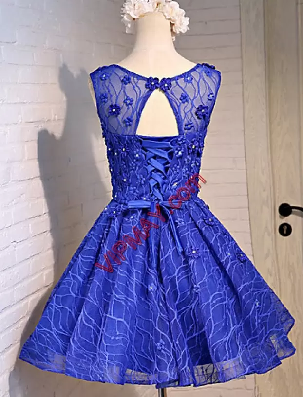 royal blue long homecoming dress,