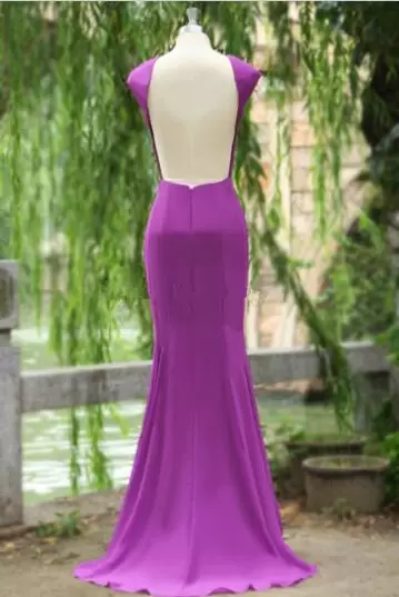 cheap homecoming dress online,simple homecoming dress,homecoming dress under 100,backless long dress formal,cheap backless formal dress,backless homecoming dress,chiffon party dress,chiffon homecoming dress,scoop neckline homecoming dress,mermaid homecoming dress,satin mermaid bridal dress,long mermaid homecoming dress,purple prom dress,eggplant purple prom dress,eggplant purple homecoming dress,