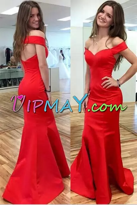 Comfortable Red Sleeveless Beading and Lace Floor Length Prom Homecoming Dress