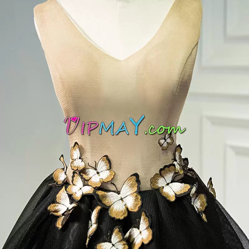 low price prom dress,prom dress with butterflies,butterfly formal dress,simple short black prom dress,short black prom dress under 100,nude color cocktail dress,nude color short prom dress,see through bodice prom dress,see through prom dress pictures,sheer corset prom dress,sheer sweetheart prom dress,