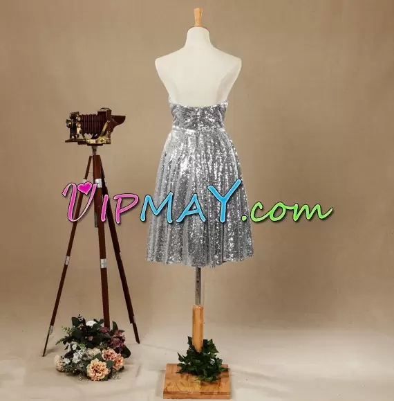 grey silver prom dress,silver prom dress,short silver sequin cocktail dress,sparkly sequin prom dress,sequined prom dress,sweetheart cut prom dress,sweetheart neck prom dress,simple mini length prom dress cheap,amazing short prom dress,short length prom dress,cute short party dress,