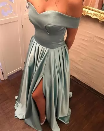 With Train Baby Blue Homecoming Dress Elastic Woven Satin Cap Sleeves Pleated