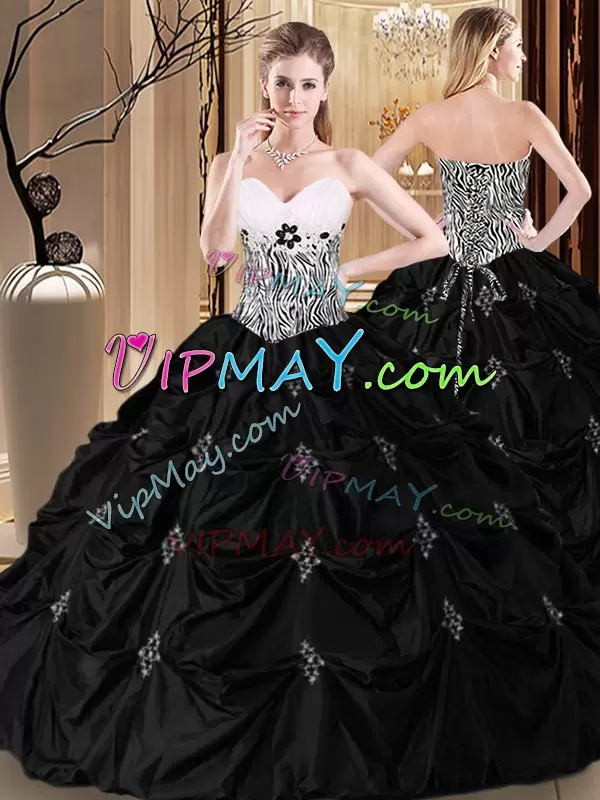 quinceanera zebra print dress,