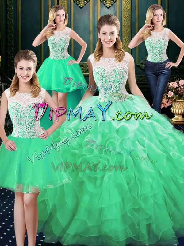 quinceanera dress with see though neckline,short and long quinceanera dres,high low quinceanera dress,detachable quinceanera dress,removable skirt quinceanera dress,convertible quinceanera dress,traditional quinceanera dress,sweet 16 dress with see though neckline,illusion quinceanera dress,illusion sweet 16 dress,light green quinceanera dress,lime green quinceanera dress,