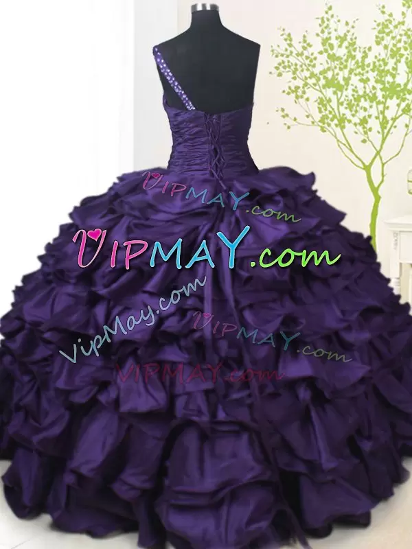 purple sweet 16 dress,