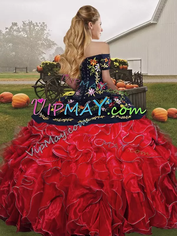 black and red quinceanera dress,red quinceanera dress,black quincenanera dress,colorful quinceanera dress,quinceanera dress with embroidery,western style quinceanera dress,embroidered quinceanera dress,off the shoulder quinceanera dress,two piece quinceanera dress,quinceanera dress wholesale,quinceanera dress under 300,