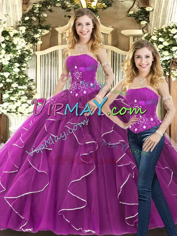 purple sweet 16 dress,