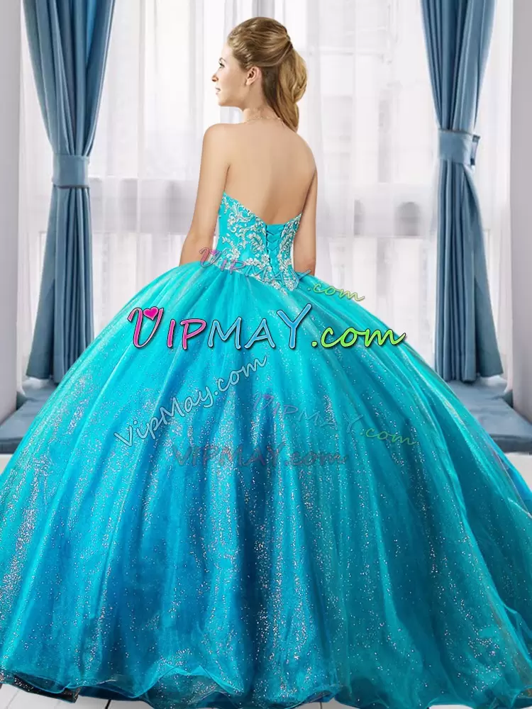 Charming Tulle Sleeveless Floor Length Quinceanera Gowns and Beading