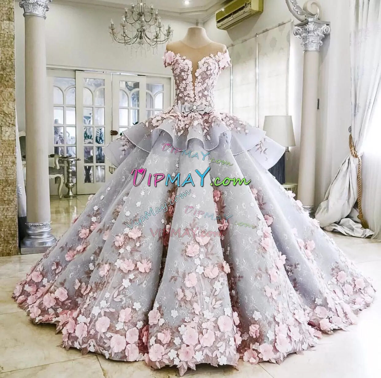 quinceanera dress without people,quinceanera dress 2020,see through bodice quinceanera dress,satin and tulle quinceanera dress,quinceanera dress with 3d flowers,quinceanera dress with long trains,quinceanera dress with a train,quinceanera dress with long train,handmade flower quinceanera dress,satin gown with beaded waist and illusion back,custom made quinceanera dress houston tx,