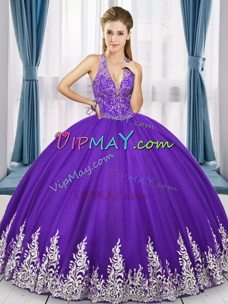 purple sweet 15 dresses