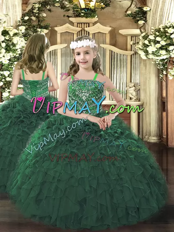 Sleeveless Sweetheart Ruffles Lace Up Vestidos de Quinceanera