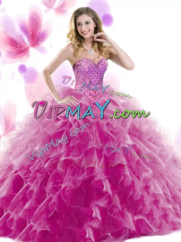 strapless sweetheart quinceanera dress,ruffled quinceanera dress,