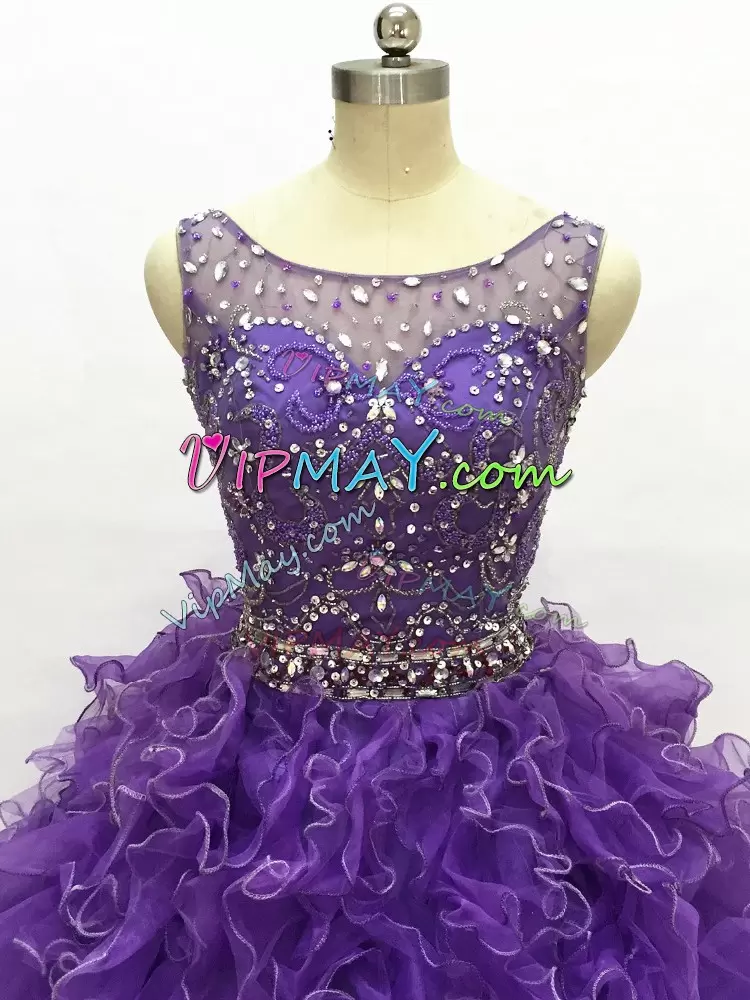 purple quinceanera dress,beaded top quinceanera dress,illusion quinceanera dress,ruffled quinceanera dress,lilac quinceanera dress,light purple quinceanera dress,purple sweet 16 dress,quinceanera dress with see though neckline,