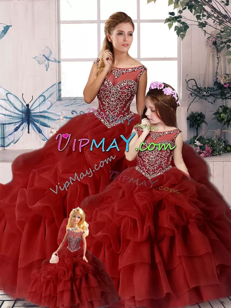 quinceanera dress with ruffles,