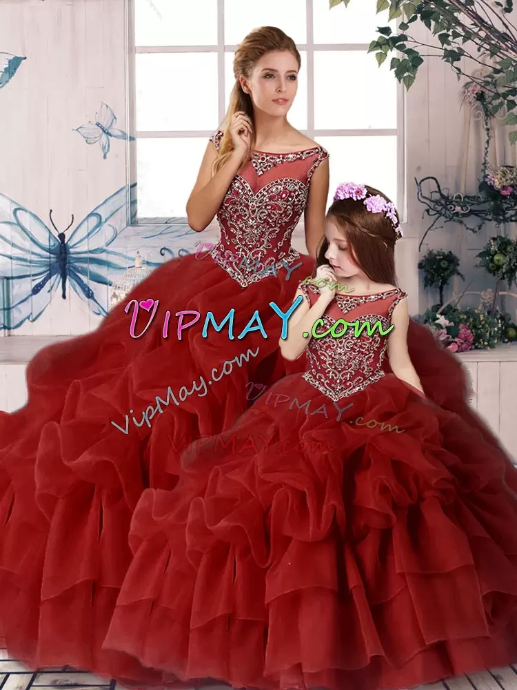 quinceanera dress with ruffles,