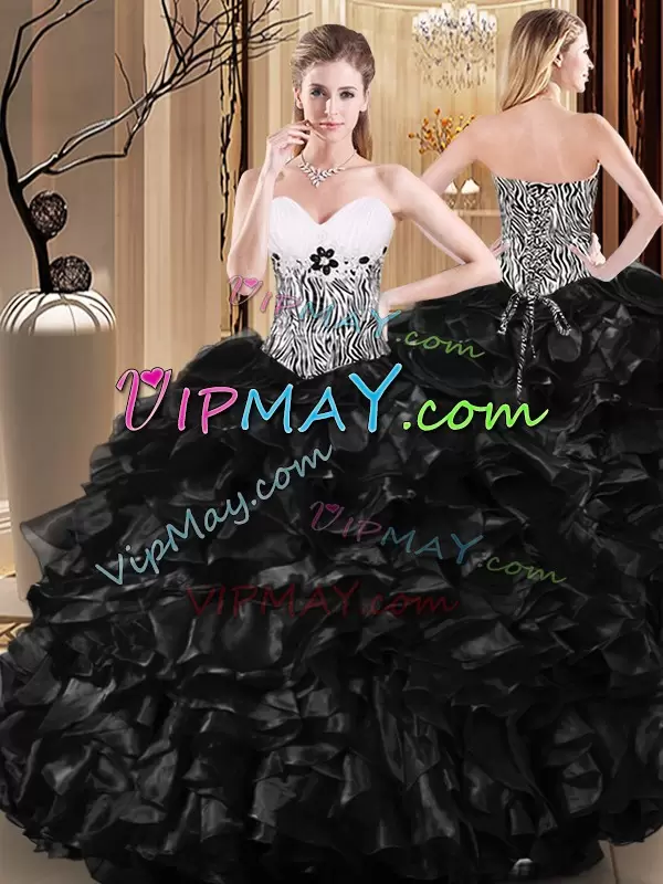 quinceanera zebra print dress,