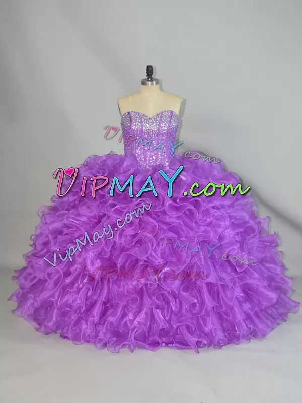 purple sweet 16 dress,