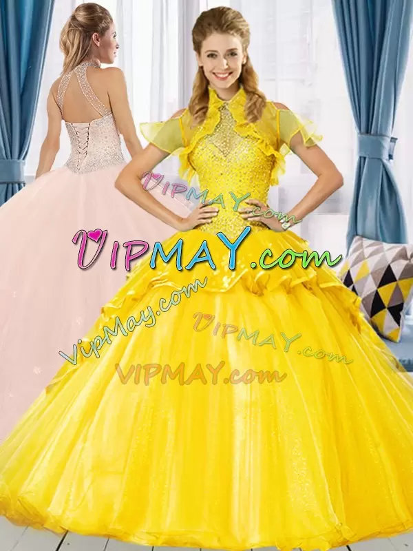 quinceanera dress with ruffles,