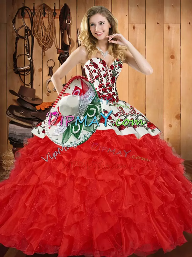 quinceanera dress with ruffles,