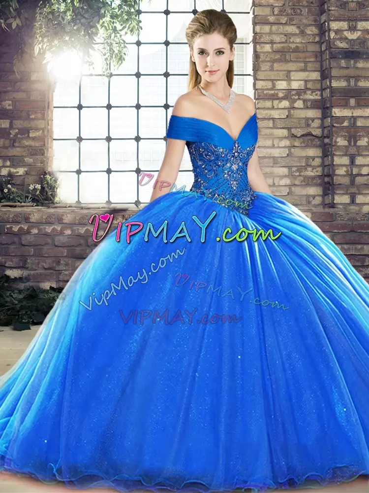 royal blue sweet 16 dress,