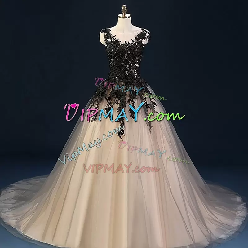 quinceanera dress with long train,