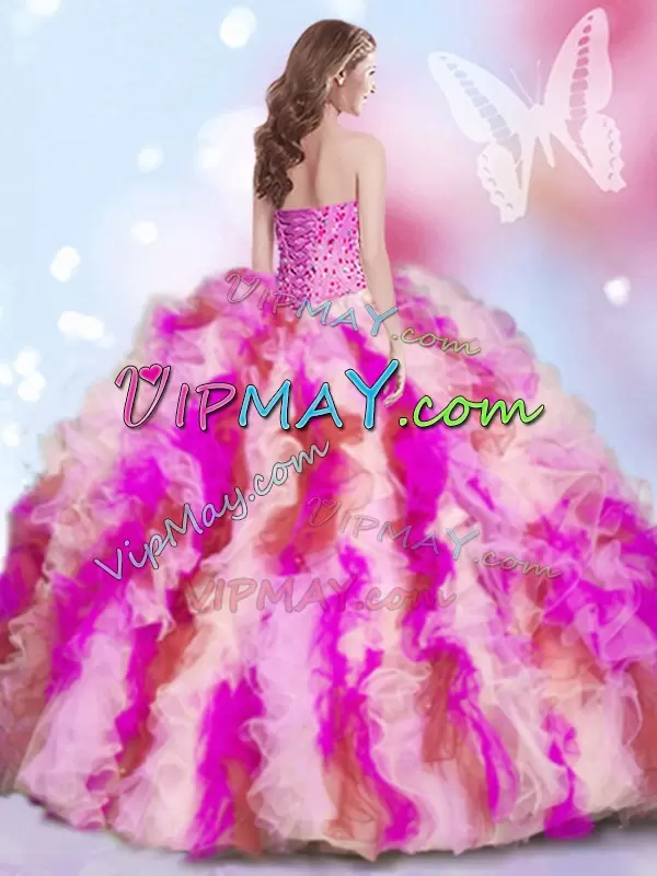 quinceanera dress with ruffles,