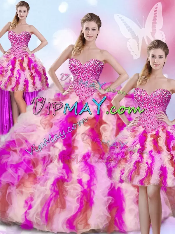 quinceanera dress with ruffles,