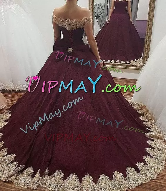 Tulle Sleeveless Floor Length Vestidos de Quinceanera and Lace and Appliques