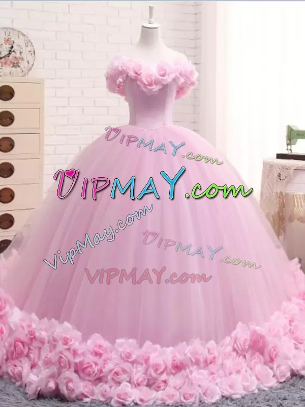 baby pink sweet 16 dresses