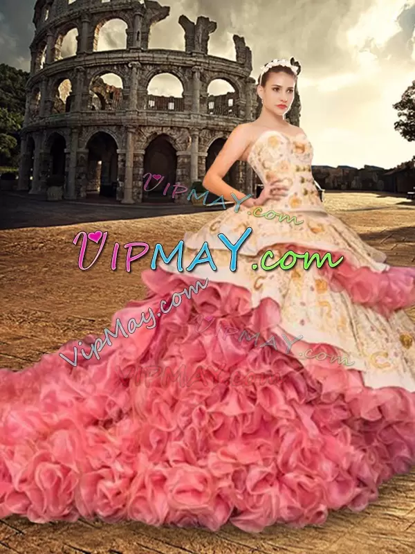 quinceanera dress with horseshoe,