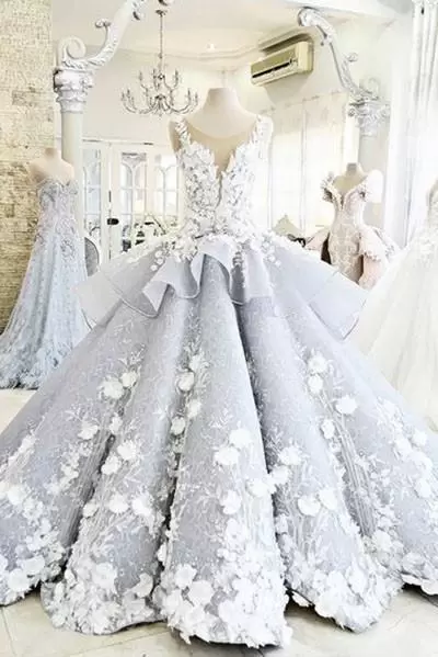 quinceanera dress without people,