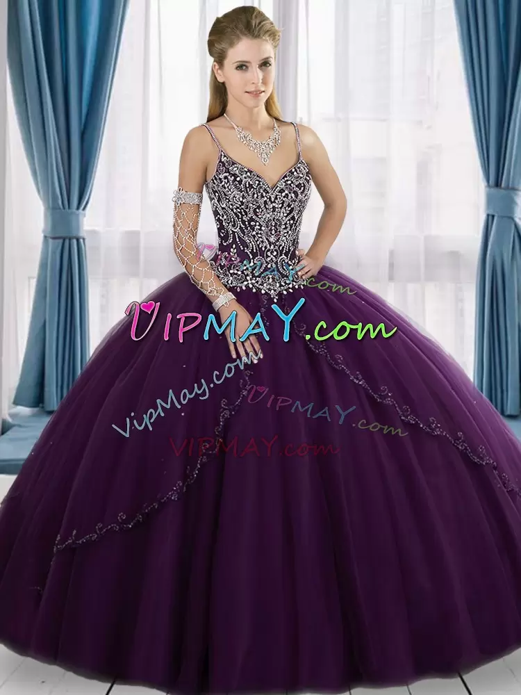 purple sweet 16 dress,