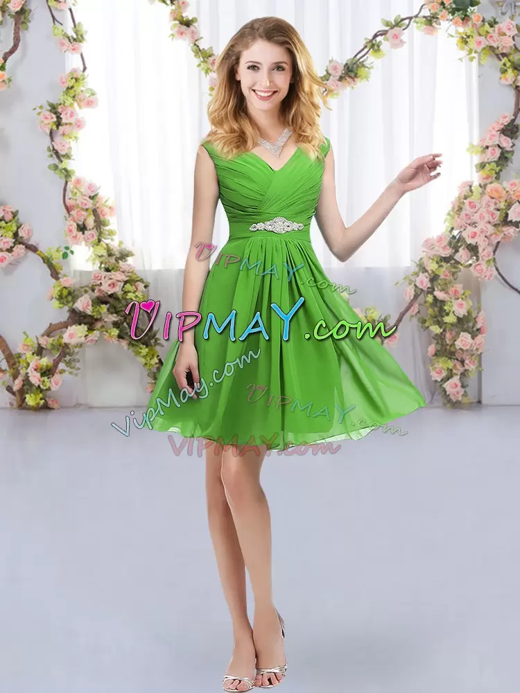 bridesmaid dress with sash belt,short chiffon mother of the bride dress,chiffon short bridesmaid dress,cheap short cocktail dress,cheap price bridesmaids dress,green color bridesmaid dress,bridesmaid dress with belt,cheap bridesmaid dress under 100,wholesale bridesmaids dress,