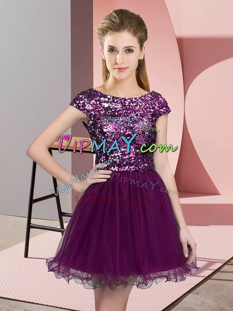 purple sweet 16 dress,