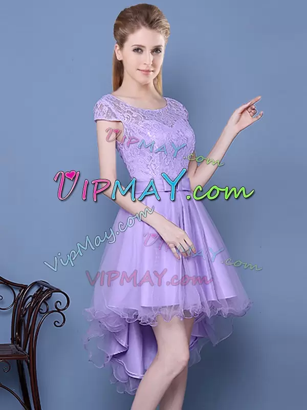 formal dress with cutouts,keyhole dama dress for quinceanera,lace cap sleeve cocktail dress,cap sleeve graduation dress,high low damas dress,high low dress for graduation,lace and tulle dama dress,cheap dama dress under 100 dollars,