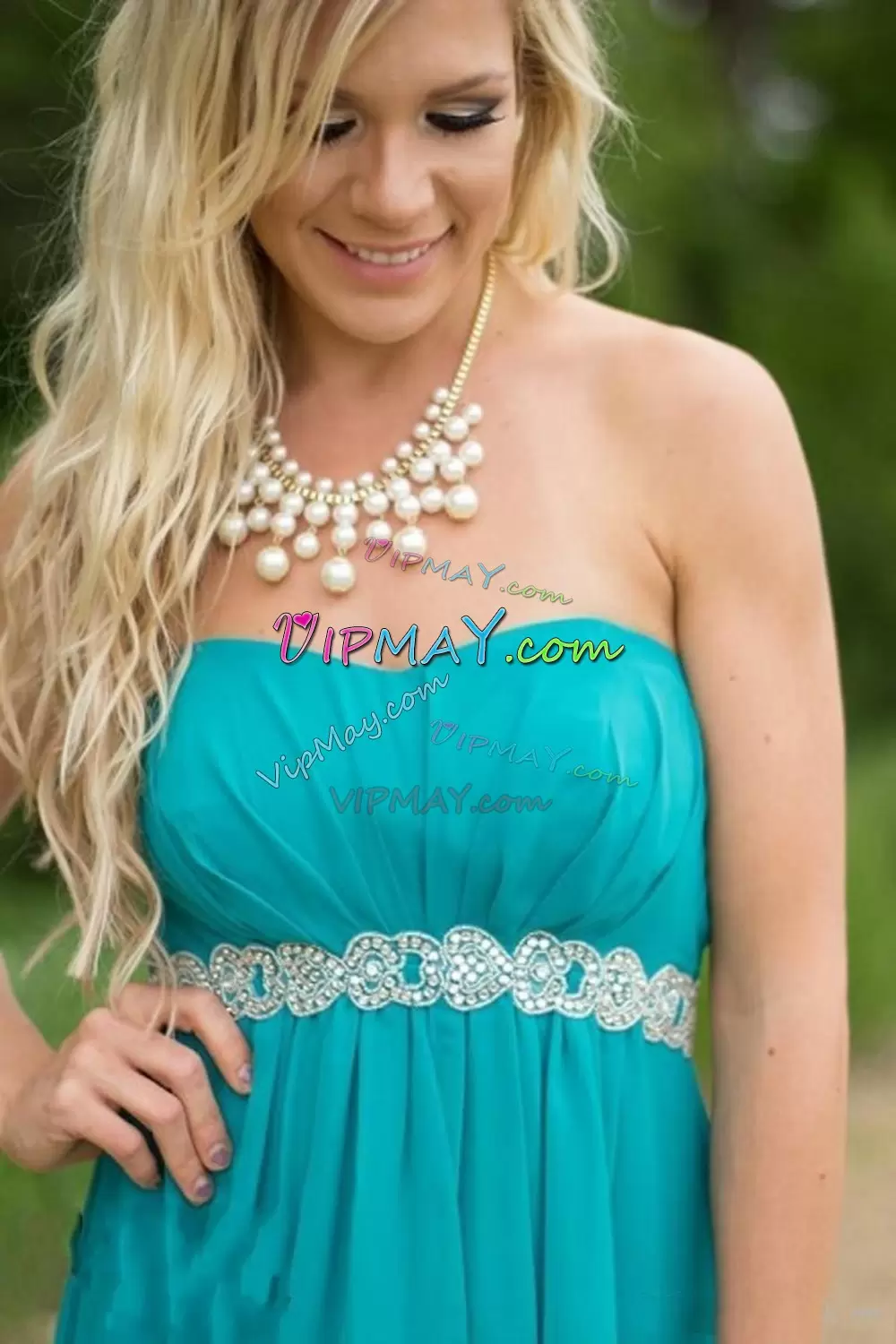 Excellent Dark Green Sweetheart Lace Up Beading and Lace Court Dresses for Sweet 16 Sleeveless