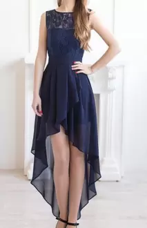 Exceptional Sleeveless Bateau Lace Lace Up Prom Party Dress