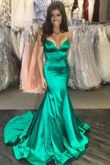 Sleeveless Sweetheart Court Train Appliques Lace Up Prom Dresses